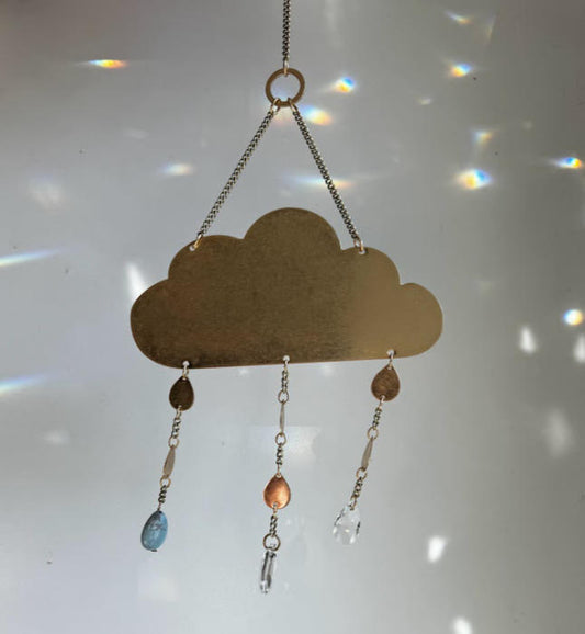 Suncatcher - Cloud & Crystal Prisms