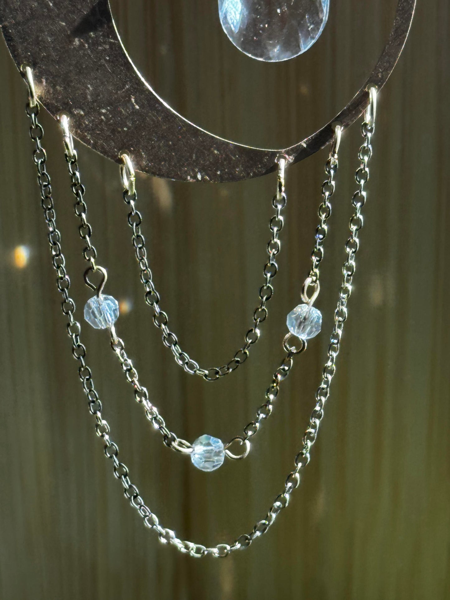Mini Suncatcher - Crescent Moon: Balance