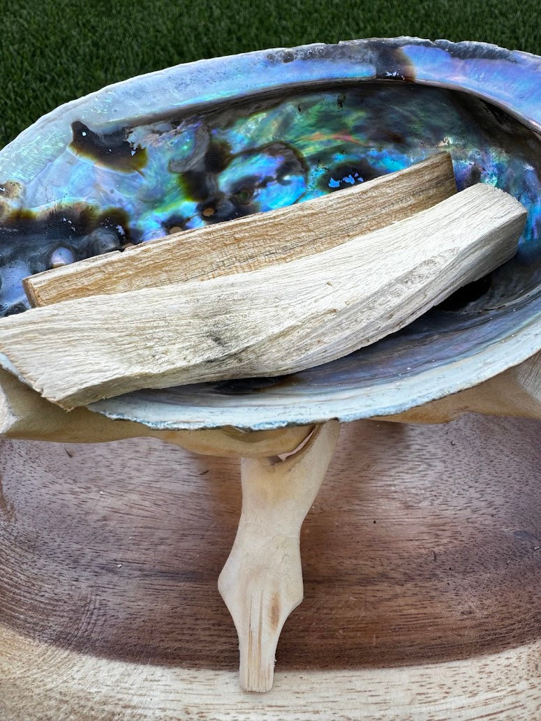 Abalone Shell Smudging Kit