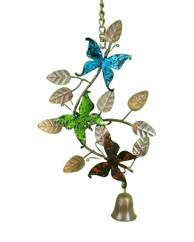 metal multi butterflies garden hanging decor