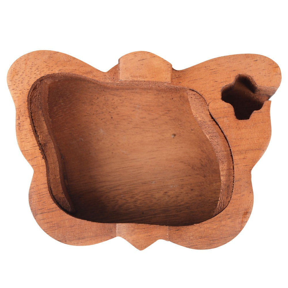 Wooden Puzzle Box - Butterfly