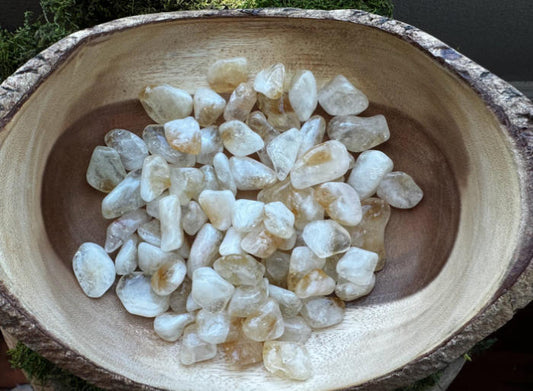 Citrine (heat-treated) Tumbled - (1/2 pound)