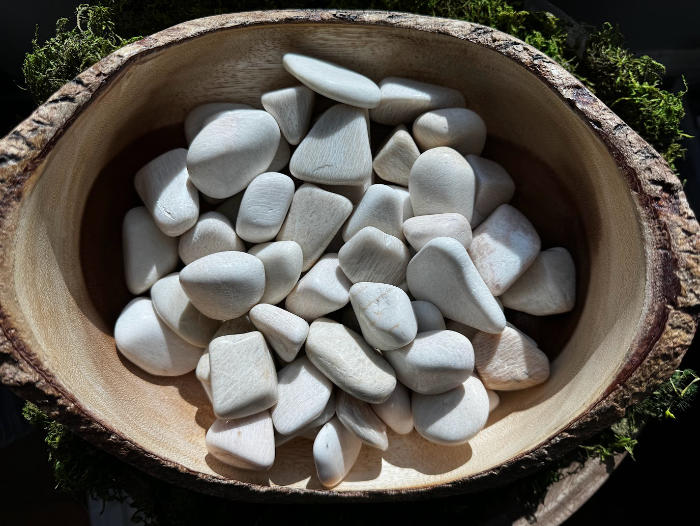 Cream Feldspar - Tumbled (1/2 pound)