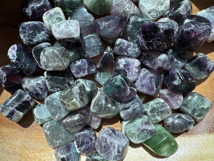 Fluorite Tumbled - (1/4 pound)