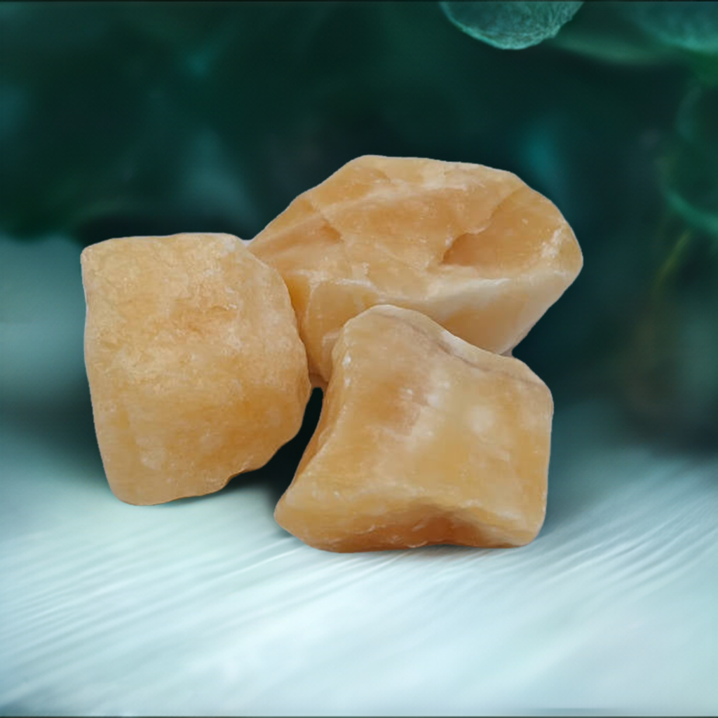 Orange Calcite- Natural (1/2 pound)