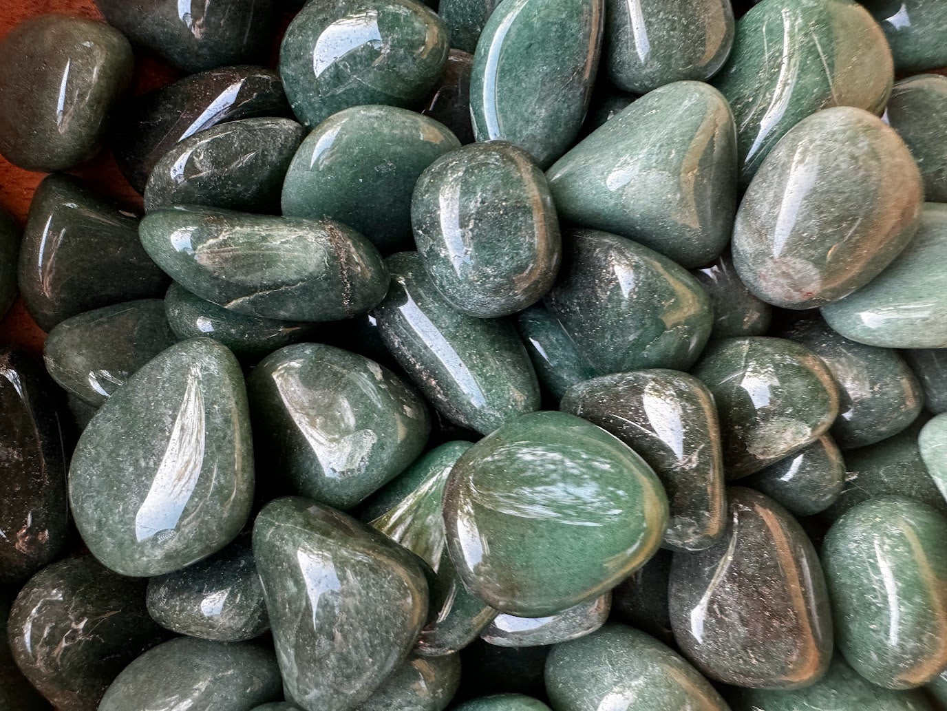 Green Quartz-Tumbled (1/2 pound)
