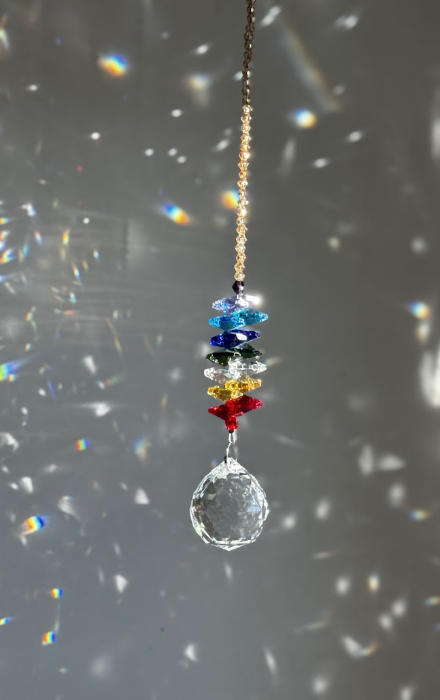 Crystal Suncatcher - Chakra
