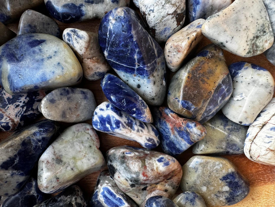 Sodalite-Tumbled