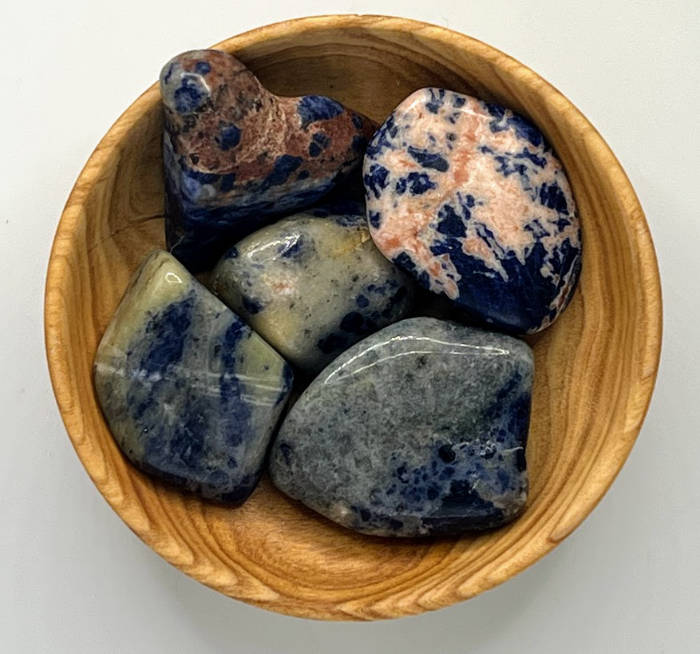 sodalite crystals