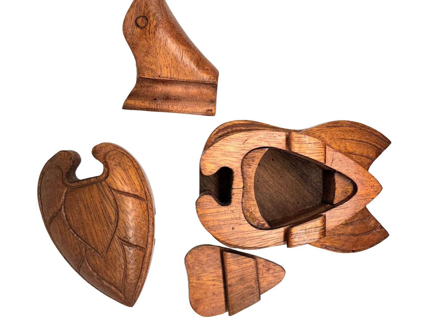 Wooden Puzzle Box - Sea Turtle