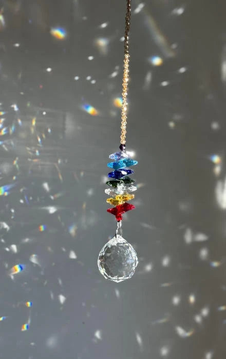crystal cluster suncatcher