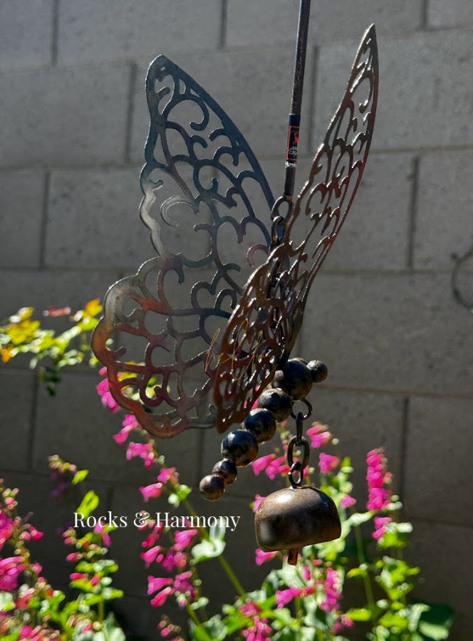 metal butterfly garden decor