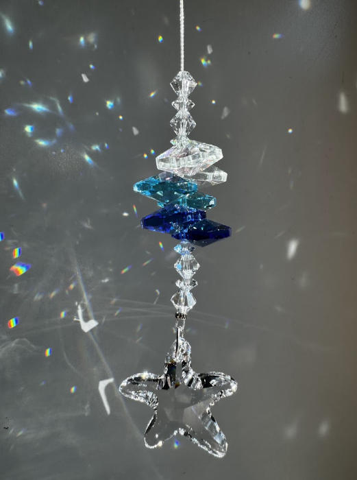 Crystal Suncatcher- Starfish